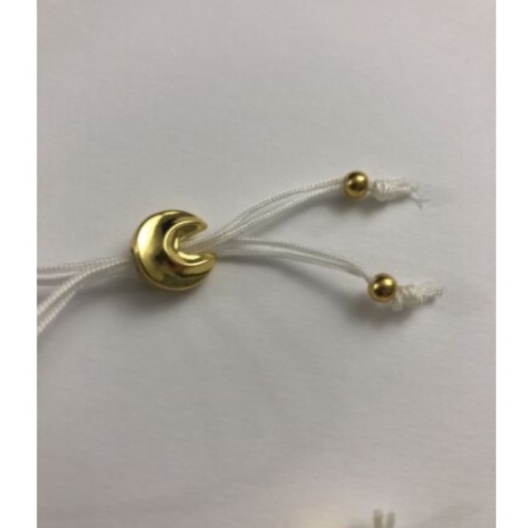 Lucky Fortune BFF Friendship Charm Bracelets Set Of 2 Adjustable Macarons Cookie - Picture 4 of 4